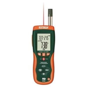 Extech HD500: Psychrometer with InfraRed Thermometer