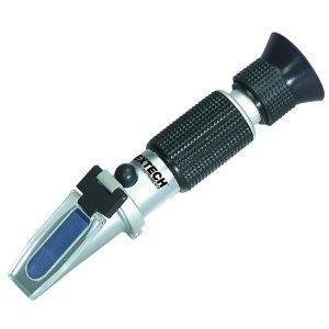 Extech RF11: Portable Sucrose Brix Refractometer (0 to 10%) with ATC