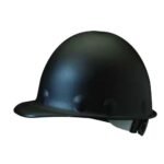 Fibre-Metal by Honeywell P2ASW11A000 Super Eight Swing Strap Fiber Glass Cap Style Hard Hat, Black