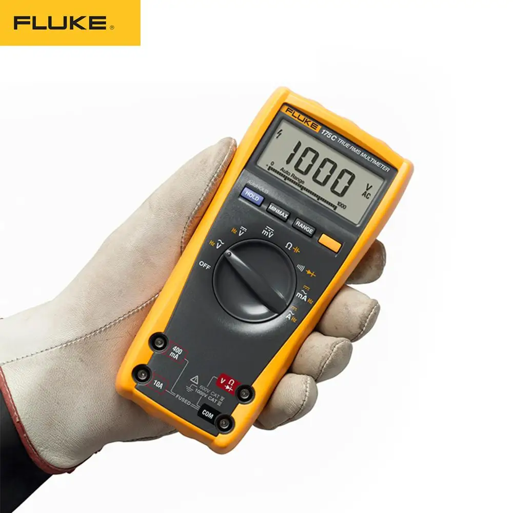 Fluke-175-175C-True-RMS-Digital-Multimeter-Voltage-Ohm-Capacitance-Frequency-temperature-Tester-1.webp