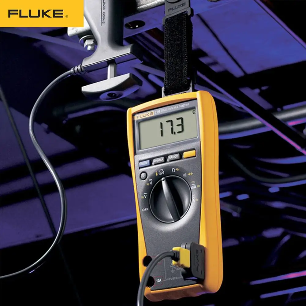 Fluke-175-175C-True-RMS-Digital-Multimeter-Voltage-Ohm-Capacitance-Frequency-temperature-Tester-2.webp