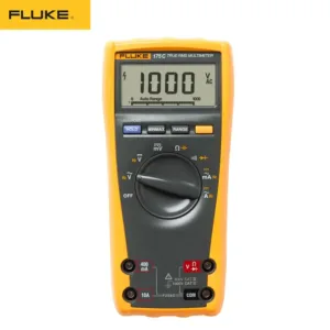 Fluke 175 175C True RMS Digital Multimeter Voltage Ohm Capacitance Frequency temperature Tester