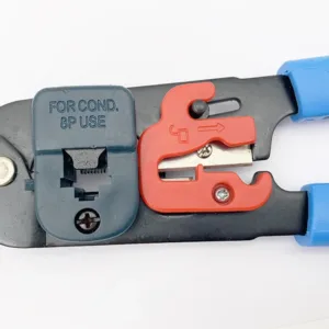 Modular crimping tool LS-208M RJ11/RJ45 crimping tool with cable stripper