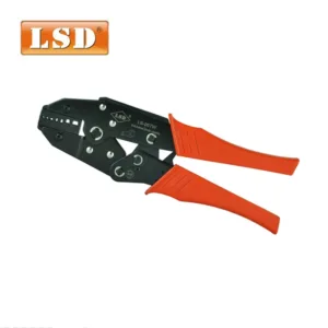 LS-26TW hand operated crimping tool for twin cord end terminal,twin sleeve crimping plier 2*0.5-6mm2