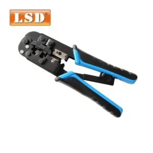 LT-N5684R network cable crimper, 8P8C/RJ45, 6P6C/RJ-12, 6P4C/RJ-11 telecom RJ45 crimping plier phone cable Modular Crimping Tool
