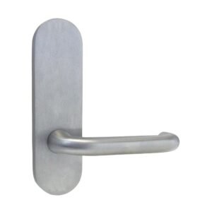 Kaba Door Handle 100 Series Plate w/ 25 Lever 102C25SCP