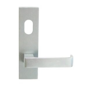 ***WSL Discontinued***Kaba 600 Series Plate w/ Cylinder Hole & 30 Lever Satin Chrome Plate 601C30SCP