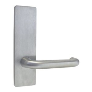 Kaba Door Handle 600 Series Plate w/ 25 Lever Satin Chrome Plate 602C-25SCP