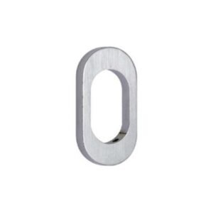 Kaba Escutcheon Oval Grub Screw Fixing Satin Chrome Plate FA959SCP