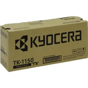 Kyocera TK‑1150 Black Toner Cartridge – Genuine, 3,000‑Page Yield