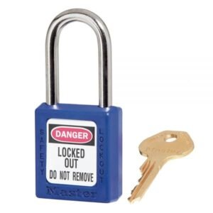 SAFETY LOCKOUT PADLOCKS 38 MM BLUE COLOUR-KA