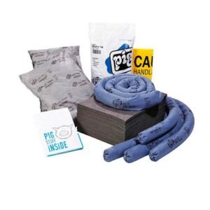PIG RFL276 Spill Kit Refill, Universal, Blue/Gray