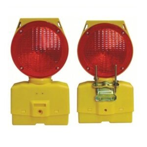 Solar Barricade Light, Warning, Red