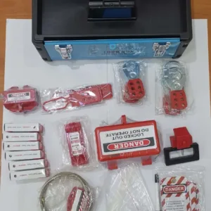 BOSHI Electrical Lockout Tagout Kit 30 Pieces with 15 Tags and Bag - 905020057-SEC