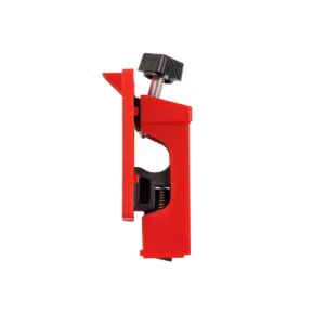 BRADY Circuit Breaker Lockout: Clamp-On, For 120/277V AC Volt, For Single Pole Circuit Breaker Type - 176495
