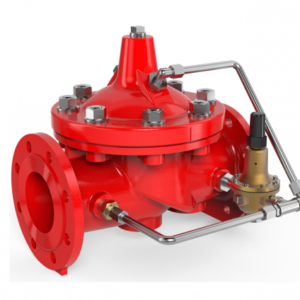 CLA-VAL Fire Protection Pressure Reducing Valve, 2.5", Class 300 - 300 PSI Max - 90G-21