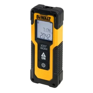 DeWALT Distance Measure Laser Meter, 30M (100FT) - DWHT77100-XJ
