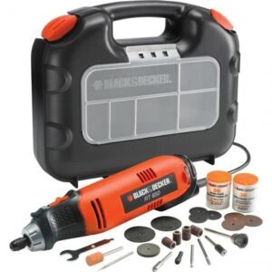 Black + Decker RT650KA-QS 90W Rotary Tool + Accessories + Kitbox