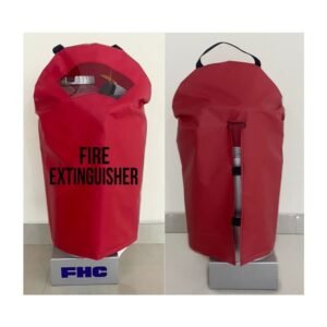 FHC Portable Fire Extinguisher Cover, Vinyl, for (10 lb, 20 lb, 30 lb), NFPA-701 - FEC1-PR-FHC