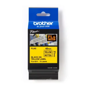 Brother Genuine Flag Die-cut Label - FLE-6511