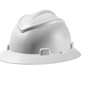 Safety Helmet Hard Hat Full Brim White