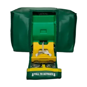 Haws 240V Tempered, Gravity-Fed, Portable Eyewash - 7501T240