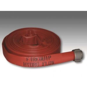 FIREQUIP Fire Hose, Hydro Flow, Red, 1.5x50 NST - HF15RBG