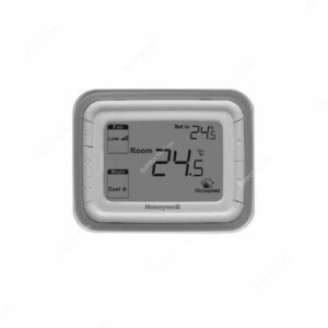 Honeywell Digital 3-Speed Non-Programmable Thermostat, T6800H2WN, Silver