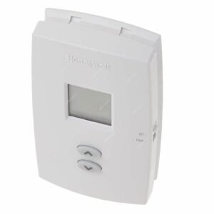Honeywell Pro 1000 Vertical Non-Programmable Thermostat, TH1110DV1009-U, White