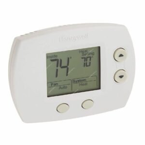 Honeywell FocusPro 5000 1-Stage Non-Programmable Thermostat, TH5110D1022-U, White
