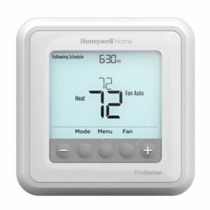Honeywell T6 Pro 1-Stage Programmable Thermostat, TH6210U2001, White