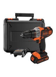 Black+Decker 12V 1.5Ah 900 RPM Cordless Drill Driver with 13 Pieces Bits in Kitbox For Drilling and Fastening, Orange/Black - LD12SP-B5, 2 Years Warranty