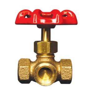 AGF  Model 7600 3 Way Globe Valve, 300 PSI - DB-7600-AGF
