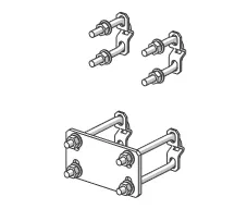 MSA Top Anchor Extension Fixing Kit - 30188-00