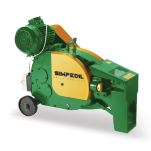 Simpedil Rebar Cutting Machine – 4HP, Cuts up to 30mm – Made in Italy C38 EVO