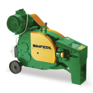 Simpedil Rebar Cutting Machine – 4HP, Cuts up to 34mm – Made in Italy C44 EVO
