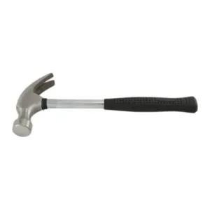 Solid Forged Steel Claw Hammer HABD2034 Silver/Black 20ounce
