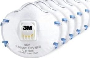 10Pcs/Lot 3M 8822 Safety Protective Mask Anti-pm2.5 FFP2 Standard Anti Industrial Dust High Electrostatic Filter Mask 4