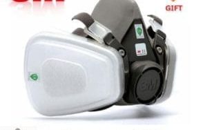 17 in 1 3M 6200 Industrial Half Mask Spray